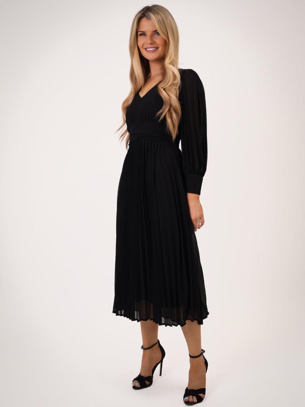 Kate & Pippa Hannah Dress In Black-Kate & Pippa Autumn/Winter Ladies Clothing