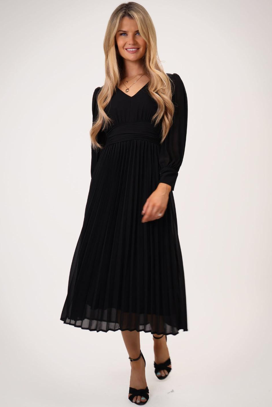 Kate & Pippa Hannah Dress In Black-Kate & Pippa Autumn/Winter Ladies Clothing