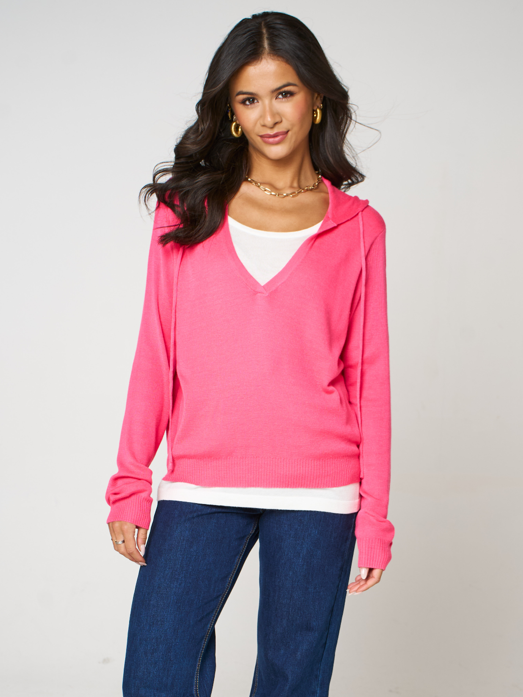 Kate & Pippa Juno Jumper In Pink-Kate & Pippa