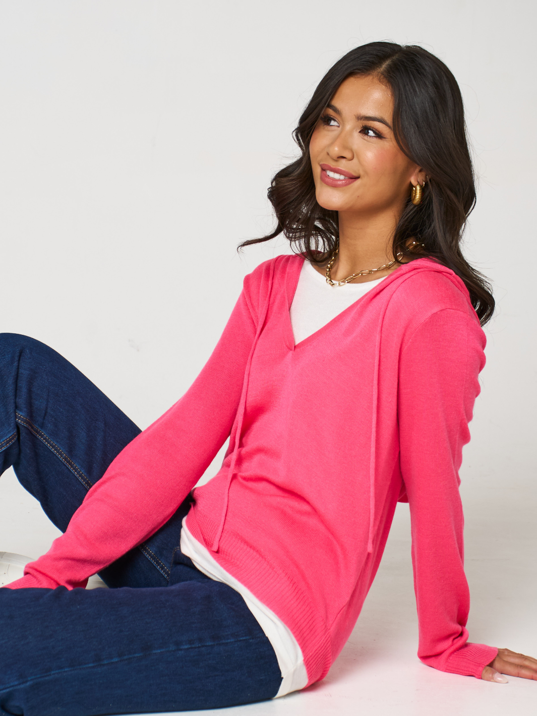 Kate & Pippa Juno Jumper In Pink-Kate & Pippa