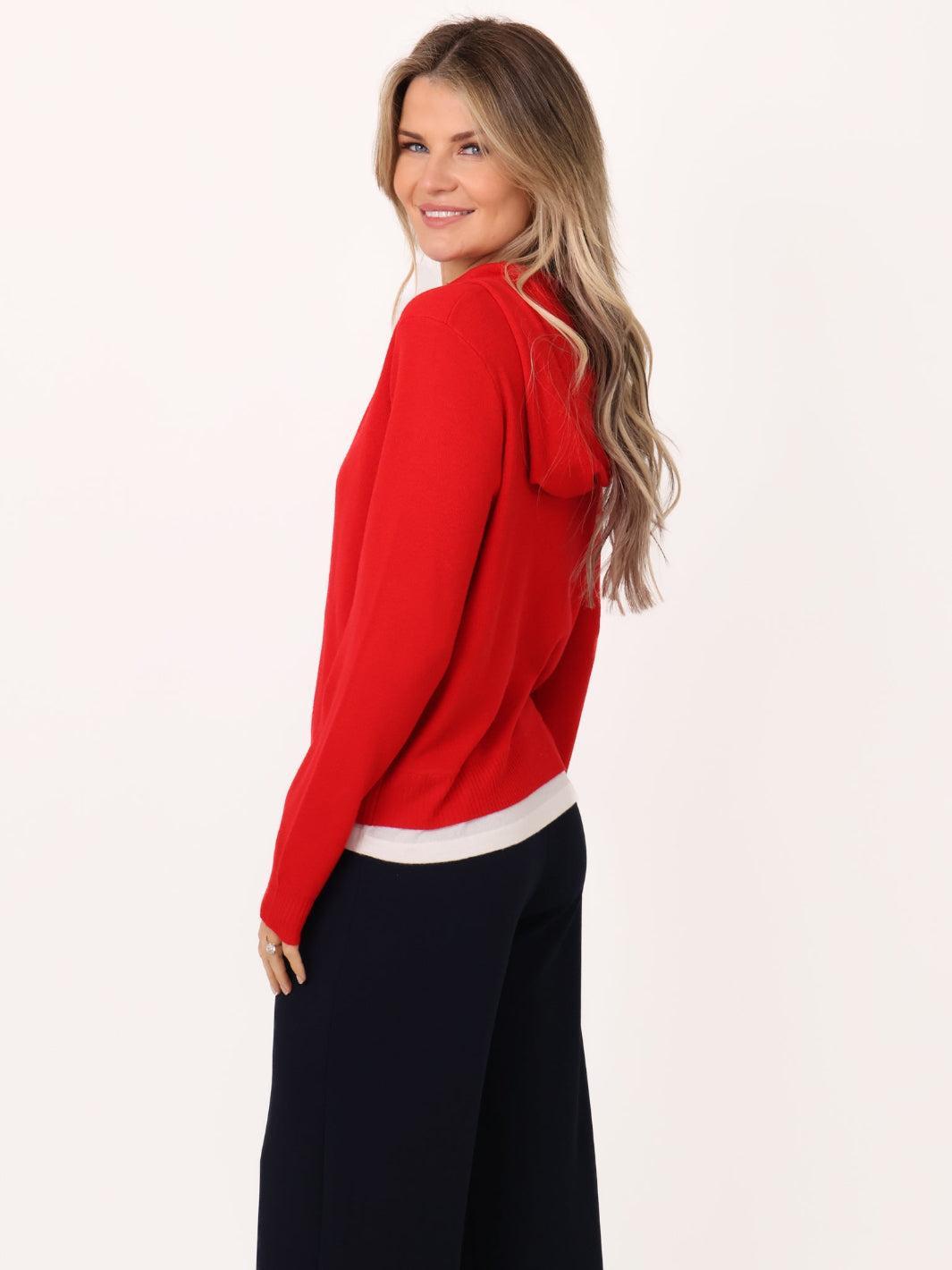 Kate & Pippa Juno Jumper In Red-Kate & Pippa