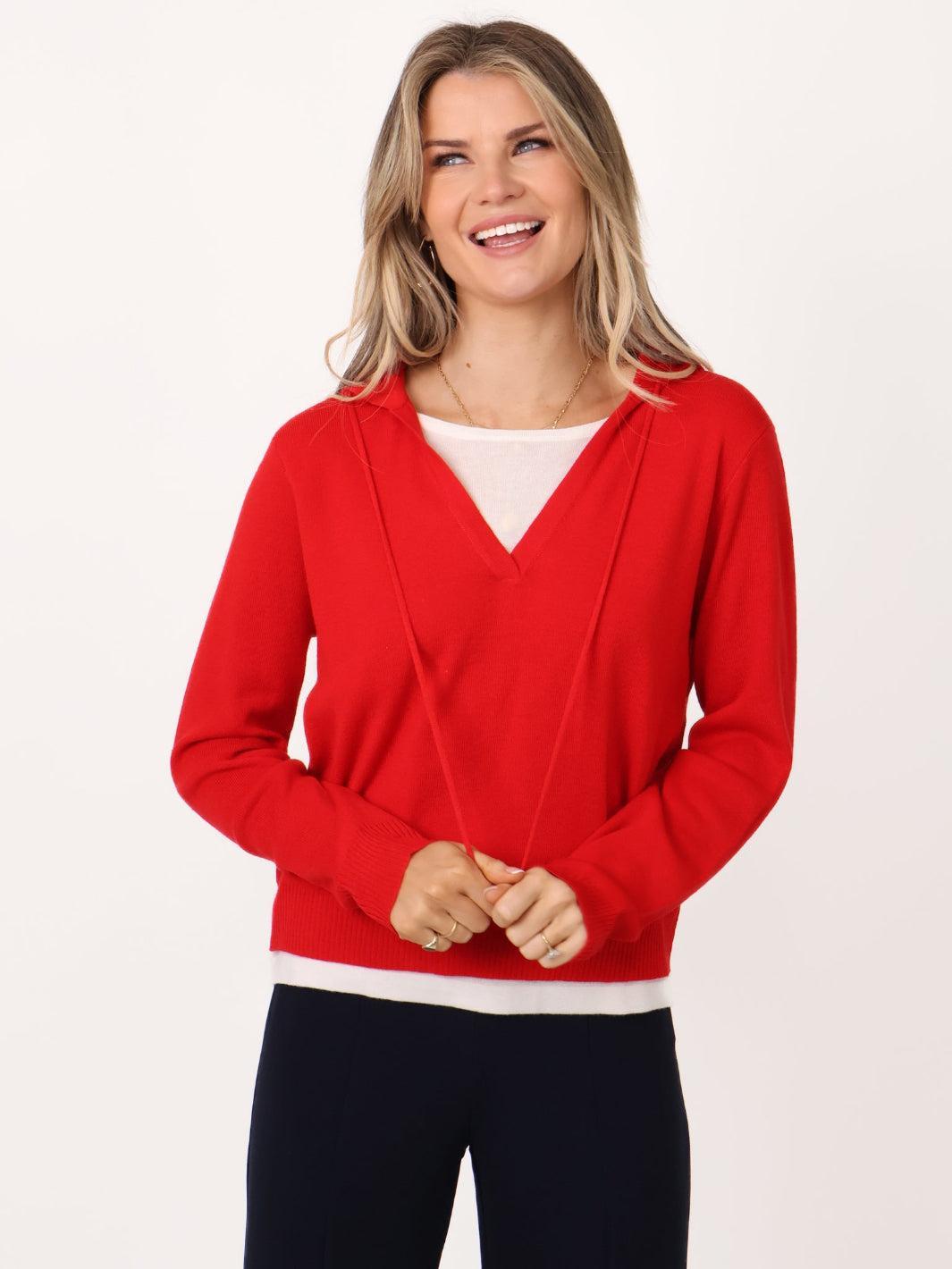 Kate & Pippa Juno Jumper In Red-Kate & Pippa