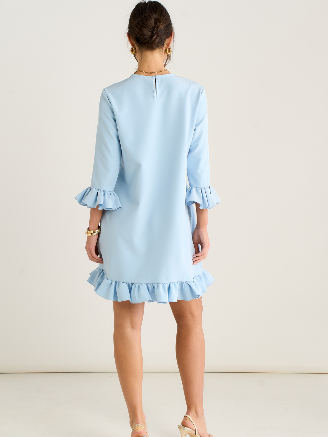 Kate & Pippa Olivia Mini Dress In Blue-Kate & Pippa