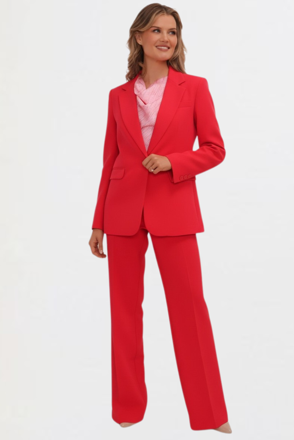 Kate & Pippa Palermo Trousers In Coral-Kate & Pippa