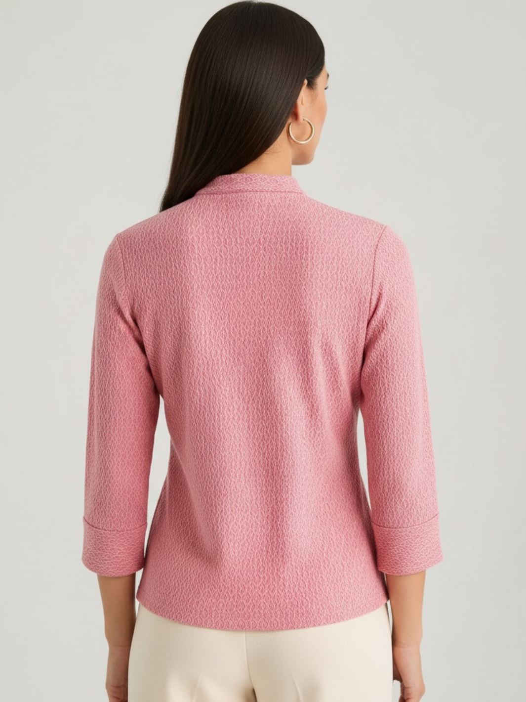 Kate & Pippa Rocco Top In Pink Print-Kate & Pippa