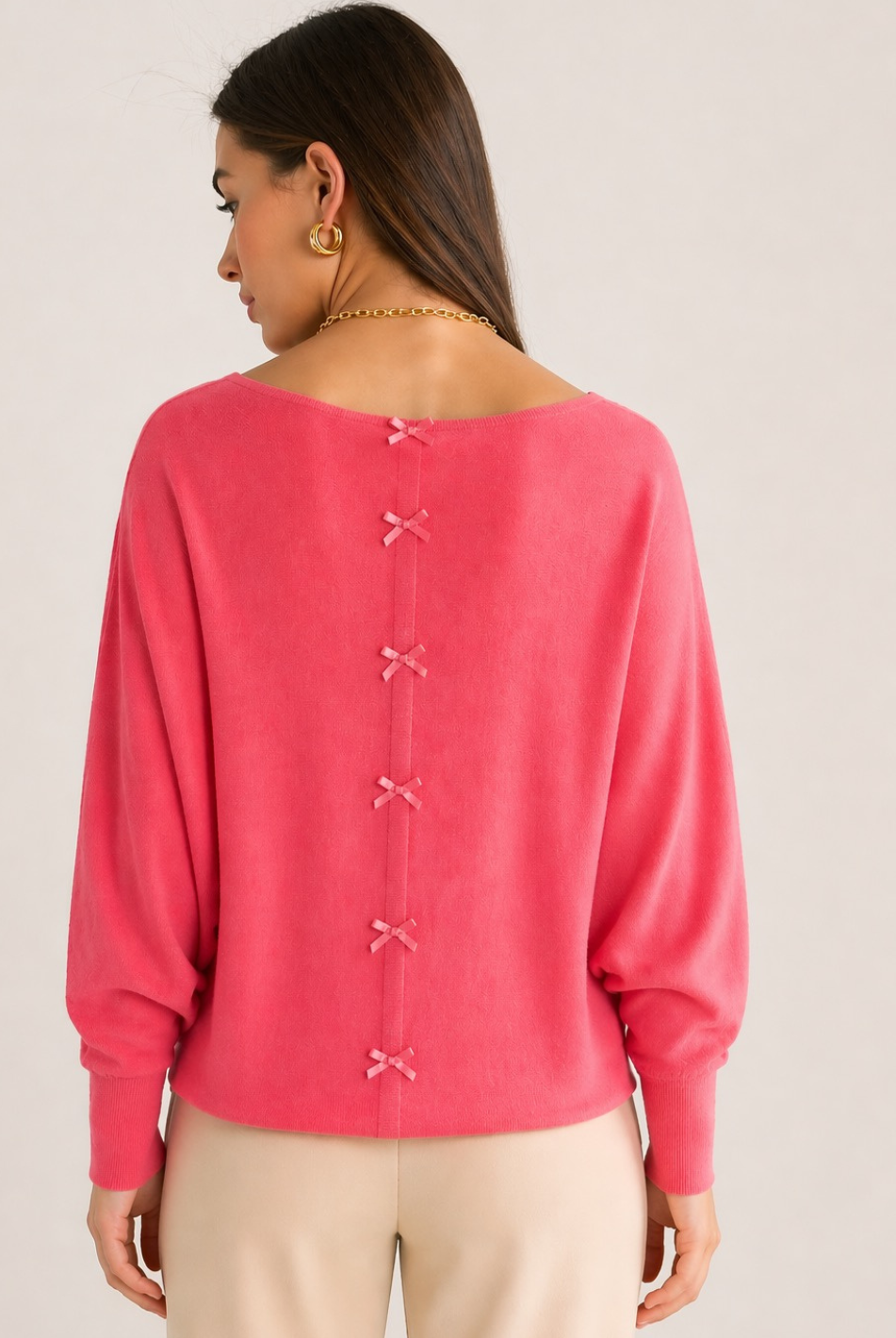 Kate & Pippa Venice Knit in Coral-Kate & Pippa
