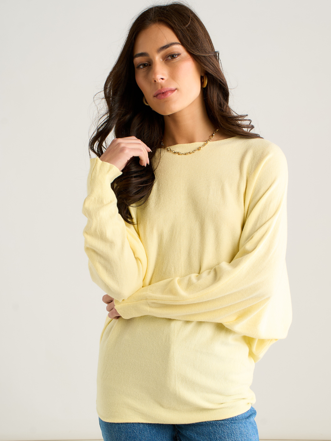 Kate & Pippa Venice Knit in Lemon-Kate & Pippa