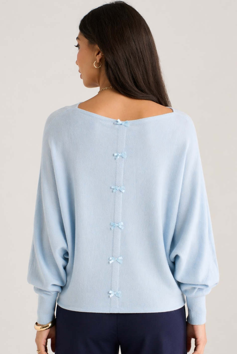 Kate & Pippa Venice Knit in Light Blue-Kate & Pippa