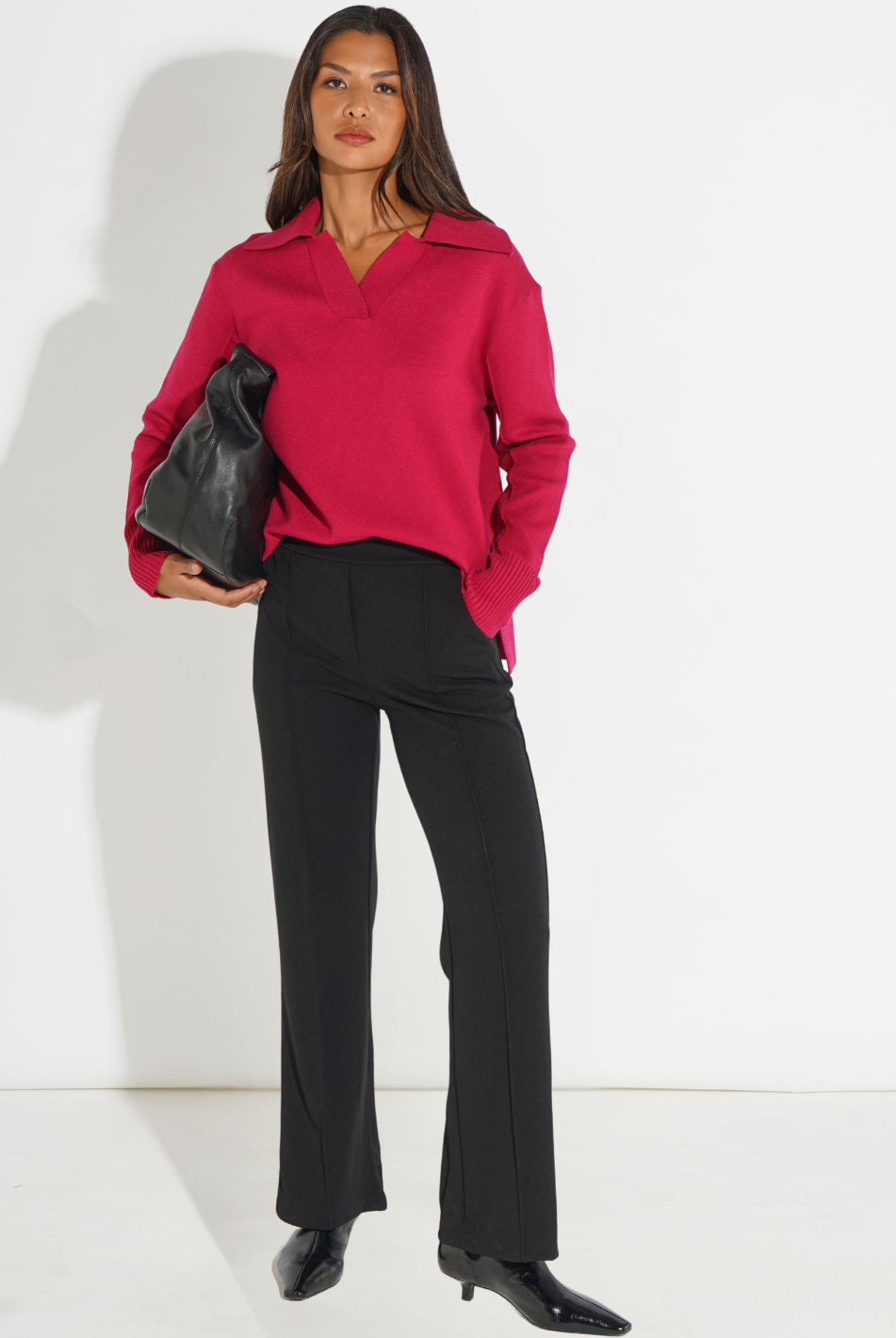 Kate & Pippa Yale Trousers In Black-Kate & Pippa