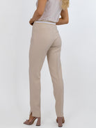 Kate & Pippa Sorrento Trousers In Beige Sand-Nicola Ross