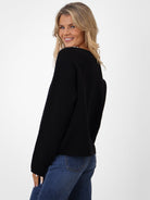 Kate & Pippa Annabelle Knit Jumper In Black-Kate & Pippa Autumn/Winter Ladies Clothing