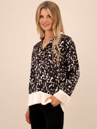 Kate & Pippa Barca Top In Black-Kate & Pippa