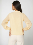 Kate & Pippa Bella Band Top In Lemon Print-Kate & Pippa
