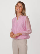 Kate & Pippa Bella Band Top In Light Pink-Kate & Pippa
