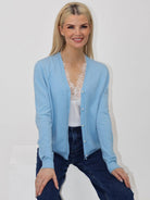 Kate & Pippa Carly Cardigan In Blue-Kate & Pippa