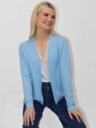Kate & Pippa Carly Cardigan In Blue-Kate & Pippa