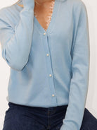 Kate & Pippa Carly Cardigan In Blue-Kate & Pippa