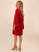 Kate & Pippa Dakota Mini Dress In Berry-Kate & Pippa