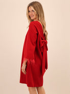 Kate & Pippa Dakota Mini Dress In Berry-Kate & Pippa