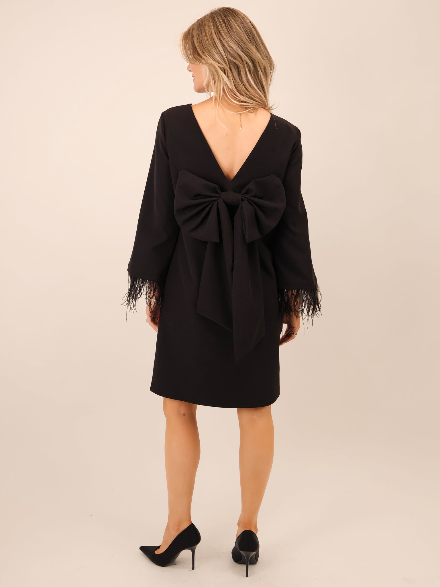 Kate & Pippa Dakota Mini Dress In Black-Kate & Pippa