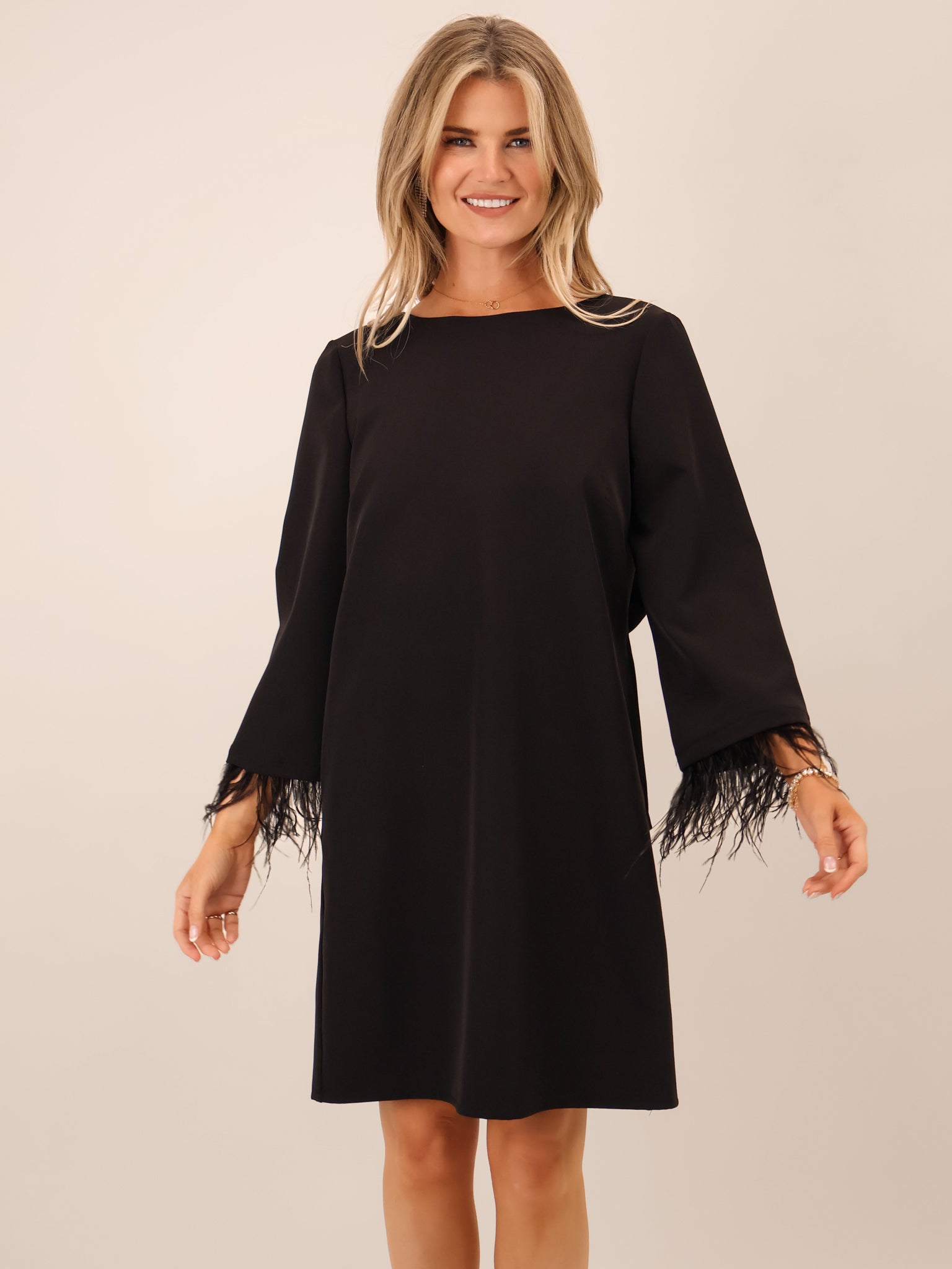 Kate & Pippa Dakota Mini Dress In Black-Kate & Pippa