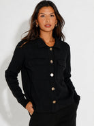 Kate & Pippa Dani Cardigan In Black-Kate & Pippa