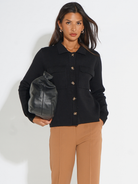 Kate & Pippa Dani Cardigan In Black-Kate & Pippa