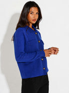 Kate & Pippa Dani Cardigan In Blue-Kate & Pippa