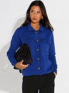 Kate & Pippa Dani Cardigan In Blue-Kate & Pippa