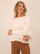 Kate & Pippa Elba Pearl Knit In Cream-Kate & Pippa