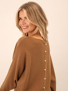 Kate & Pippa Elba Pearl Knit In Mocha-Kate & Pippa