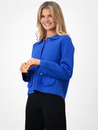 Kate & Pippa Emily Cardigan In Royal Blue-Kate & Pippa Autumn/Winter Ladies Clothing