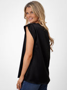 Kate & Pippa Freya Top In Black-Kate & Pippa Autumn/Winter Ladies Clothing
