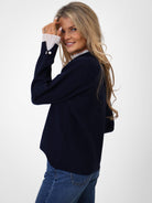 Kate & Pippa Gracie Knit Jumper In Navy-Kate & Pippa Autumn/Winter Ladies Clothing
