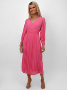 Kate & Pippa Hannah Dress In Light Pink-Kate & Pippa