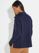 Kate & Pippa Jesse Knit Jumper In Navy-Kate & Pippa