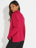 Kate & Pippa Jesse Knit Jumper In Raspberry-Kate & Pippa