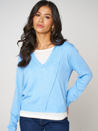 Kate & Pippa Juno Jumper In Blue-Kate & Pippa