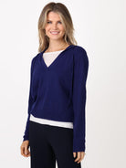 Kate & Pippa Juno Jumper In Navy-Kate & Pippa