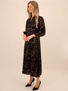 Kate & Pippa Kimber Midi Dress In Black-Kate & Pippa