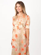 Kate & Pippa Kimber Midi Dress in Champagne-Kate & Pippa