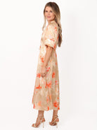 Kate & Pippa Kimber Midi Dress in Champagne-Kate & Pippa