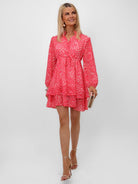 Kate & Pippa Latina Mini Dress In Pink-Kate & Pippa