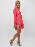 Kate & Pippa Latina Mini Dress In Pink-Kate & Pippa