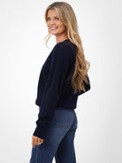Kate & Pippa Lilah Cardigan In Navy-Kate & Pippa Autumn/Winter Ladies Clothing