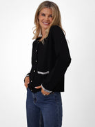 Kate & Pippa Luna Cardigan In Black-Kate & Pippa Autumn/Winter Ladies Clothing