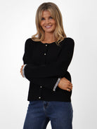 Kate & Pippa Luna Cardigan In Black-Kate & Pippa Autumn/Winter Ladies Clothing
