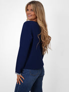 Kate & Pippa Luna Cardigan In Navy-Kate & Pippa Autumn/Winter Ladies Clothing