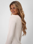 Kate & Pippa Margot Knit Top In Off-White-Kate & Pippa Autumn/Winter Ladies Clothing