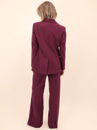 Kate & Pippa Palermo Trousers In Mulberry-Kate & Pippa